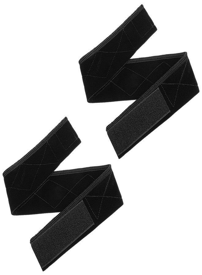 MBAIYO 2Pcs Velvet Wig Band for Woman, Adjustable Wig Grip Hair Band Flexible Velvet Headbands Non-Slip Wigs Holder Accessories for Wigs - Image 4